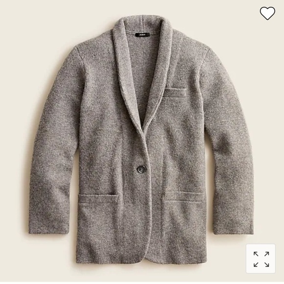 J Crew Cocoon sweater-blazer BA551 - Picture 4 of 5